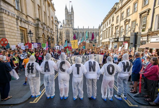 ﻿Part of Bath's Extinction Rebellion contribution to the Global Climate Strike on 20 September 2019.